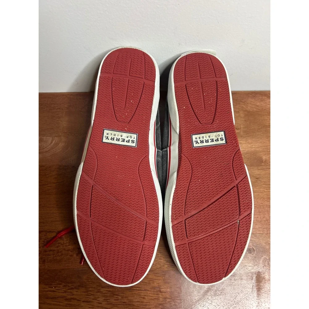Sperry Gray Top Sider Shoes Mens Size 10M